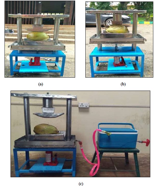 TCW extracting machine